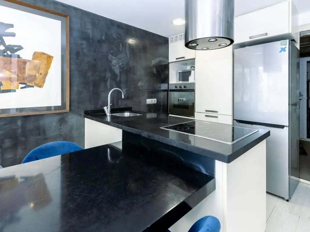 Cocina de Casa adosada en venta en Sant Josep de sa Talaia con Aire acondicionado, Calefacción y Piscina