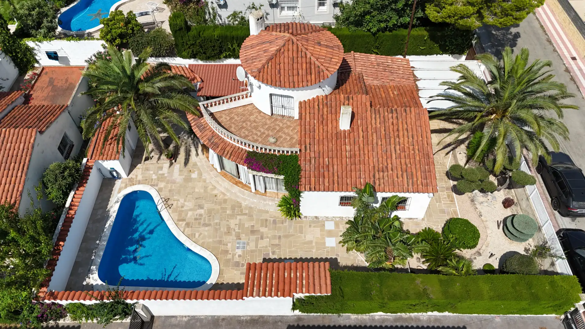 Vista exterior de Casa o chalet en venta en L'Ametlla de Mar  con Aire acondicionado, Jardín privado y Piscina