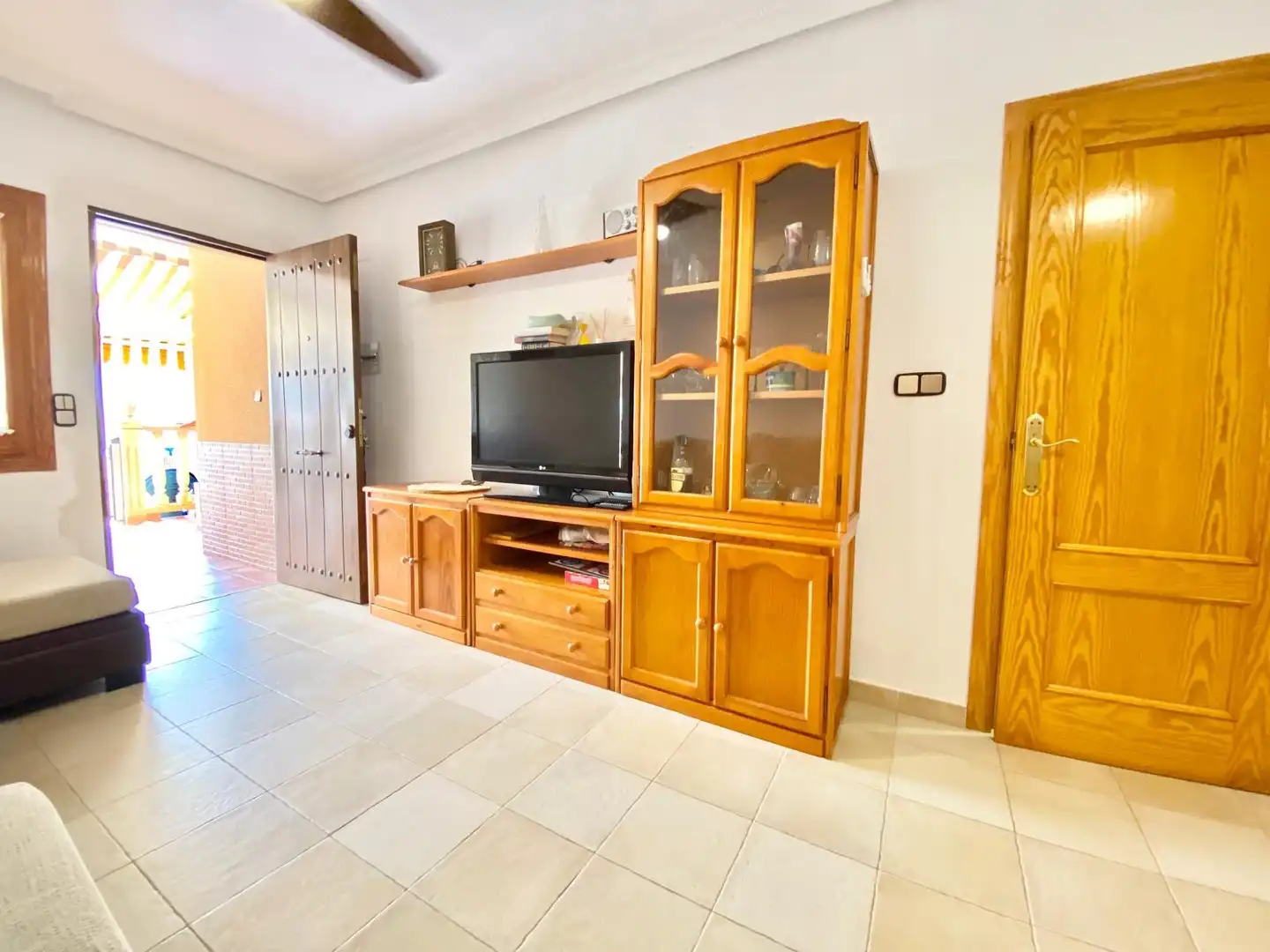 Sala de estar de Casa o chalet de alquiler en Pilar de la Horadada con Aire acondicionado, Calefacción y Amueblado