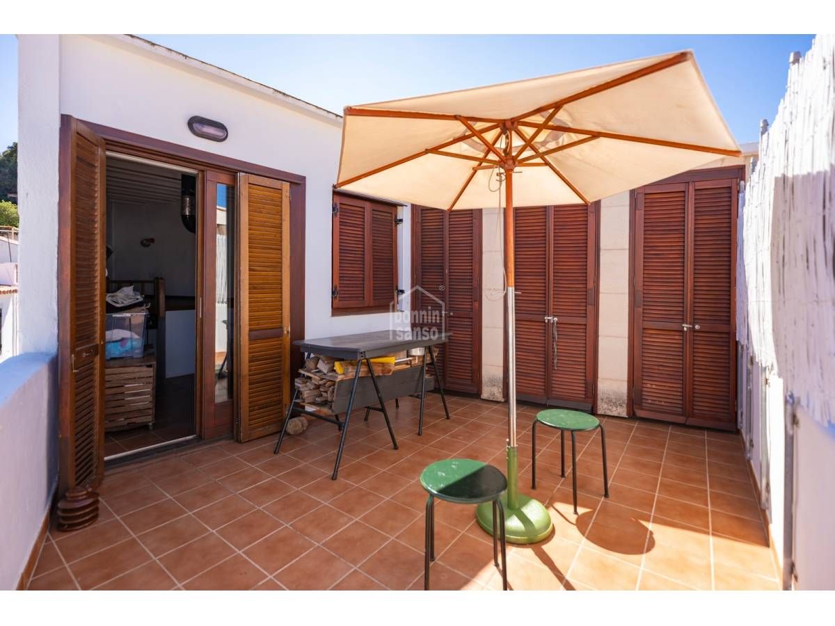 Terrassa de Casa o xalet en venda en Ferreries amb Terrassa i Moblat