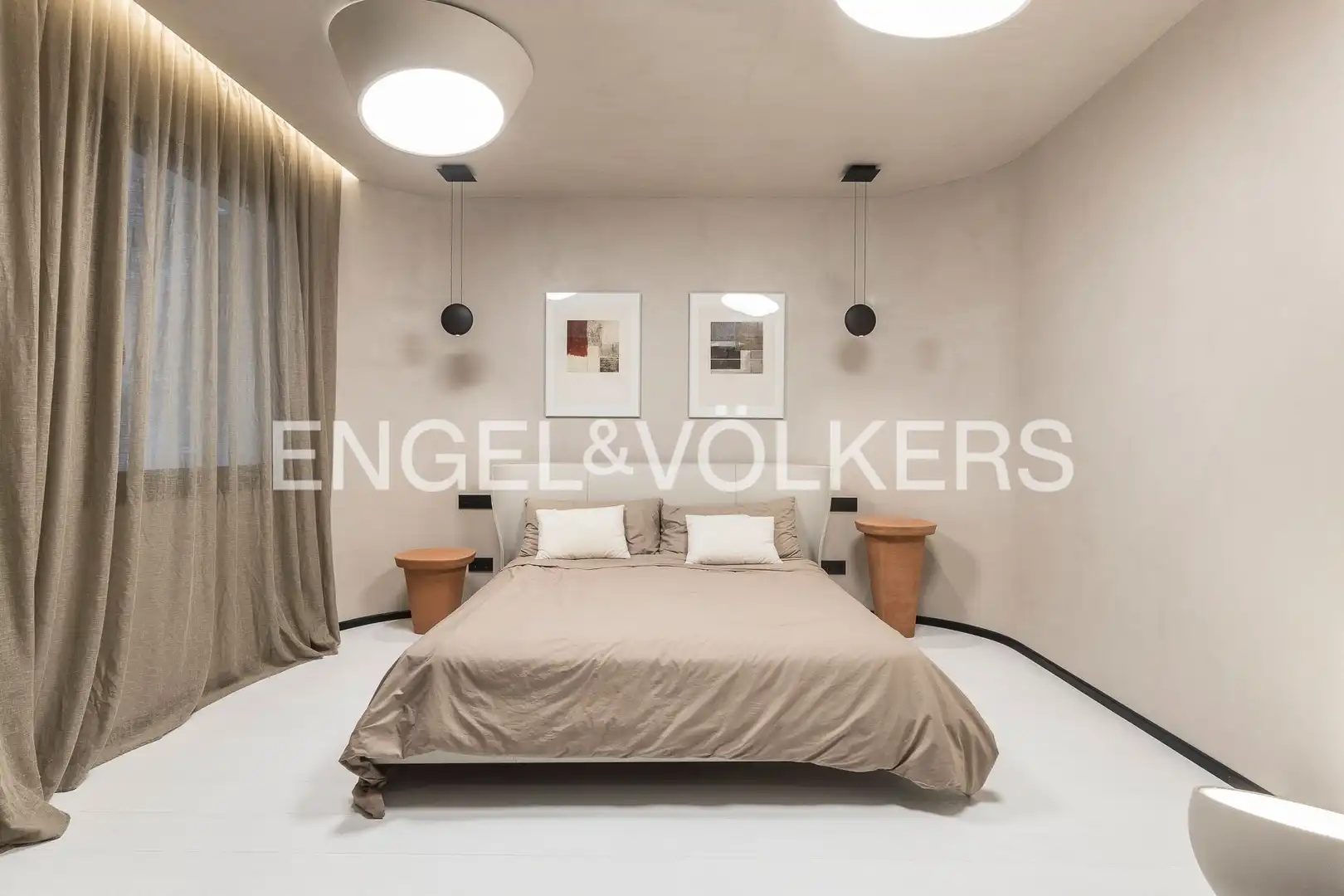 Wohnzimmer von Wohnung zur Miete in Barcelona mit Klimaanlage, Heizung und Parkett