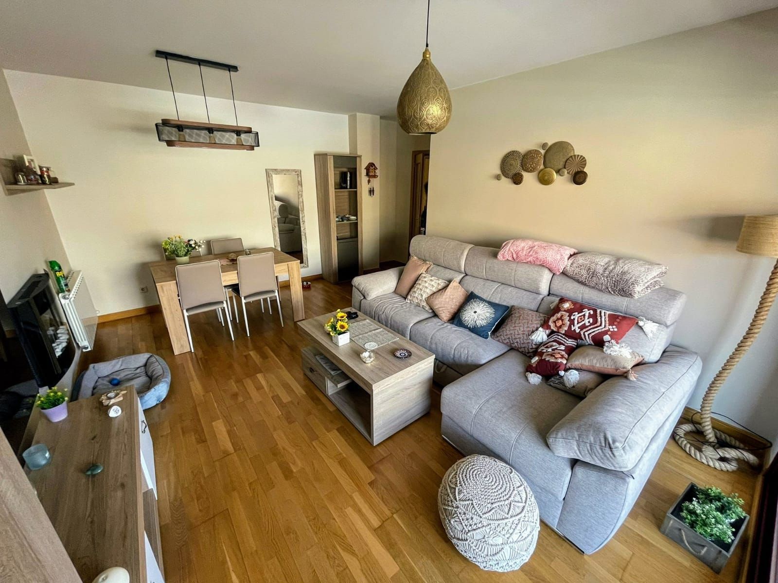 Living room of Flat for sale in Ávila Capital  with Heating, Terrace and Storage room