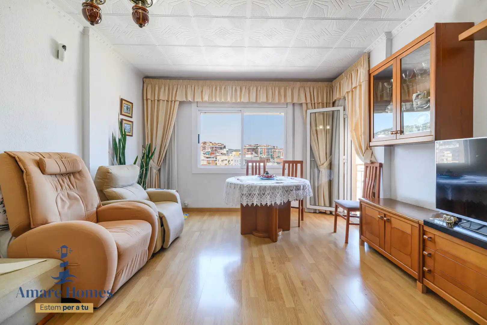 Living room of Flat for sale in Gavà  with Heating and Balcony