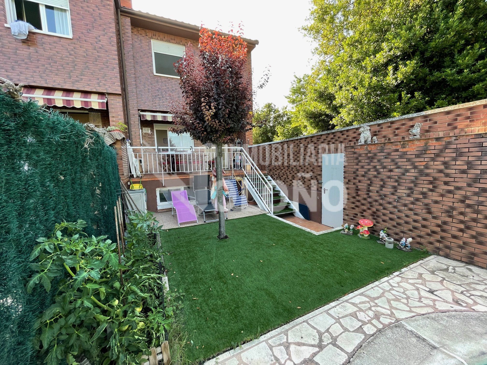 Garden of Single-family semi-detached for sale in Casalarreina  with Heating, Private garden and Parquet flooring