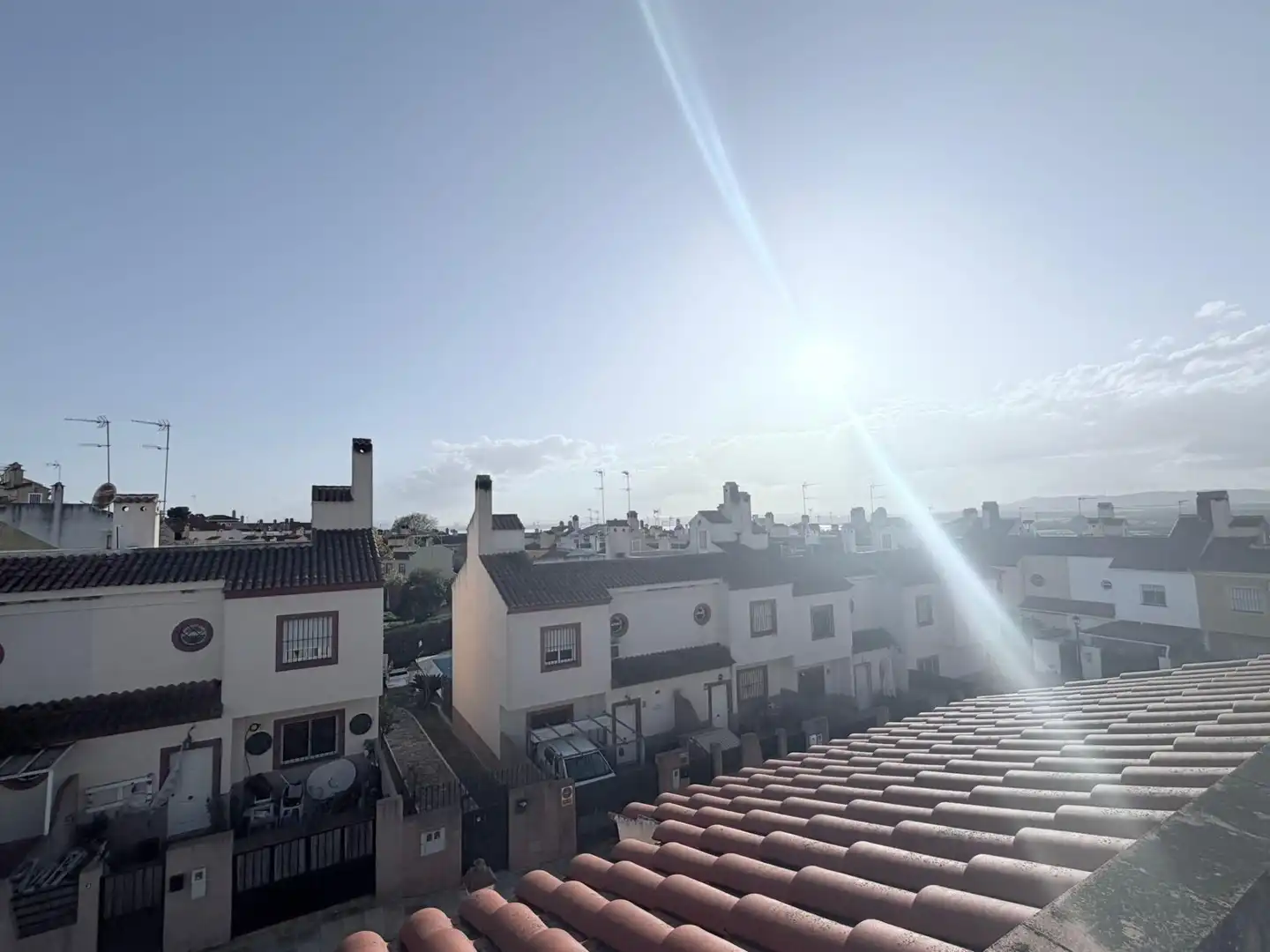 Vista exterior de Casa adosada en venda en Fuente de Piedra amb Jardí privat, Terrassa i Moblat