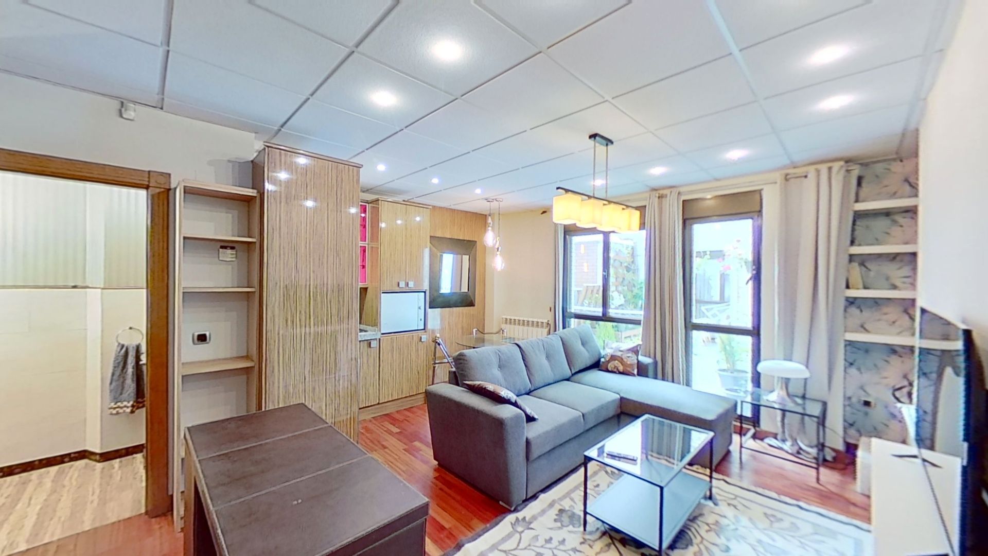 Living room of Loft for rent in Gijón   with Heating, Furnished and Washing machine