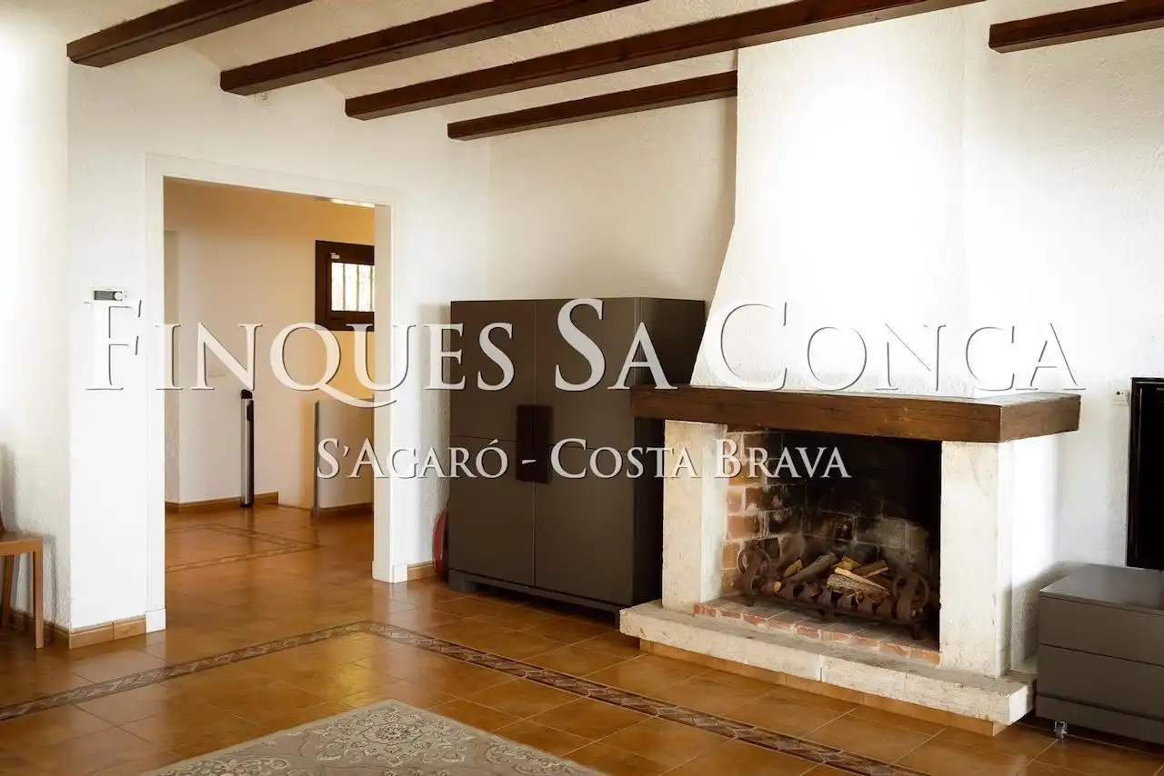 Sala d'estar de Casa o xalet en venda en Calonge i Sant Antoni amb Aire condicionat, Calefacció i Piscina