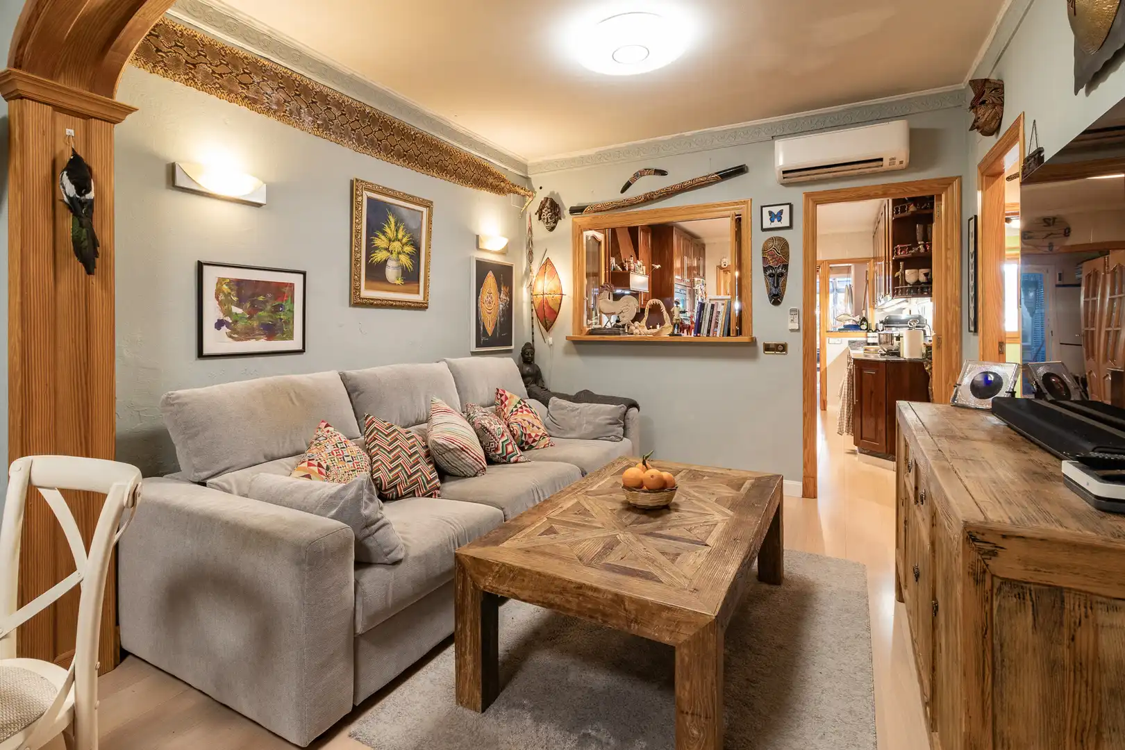 Sala de estar de Casa adosada en venta en  Palma de Mallorca con Jardín privado y Terraza