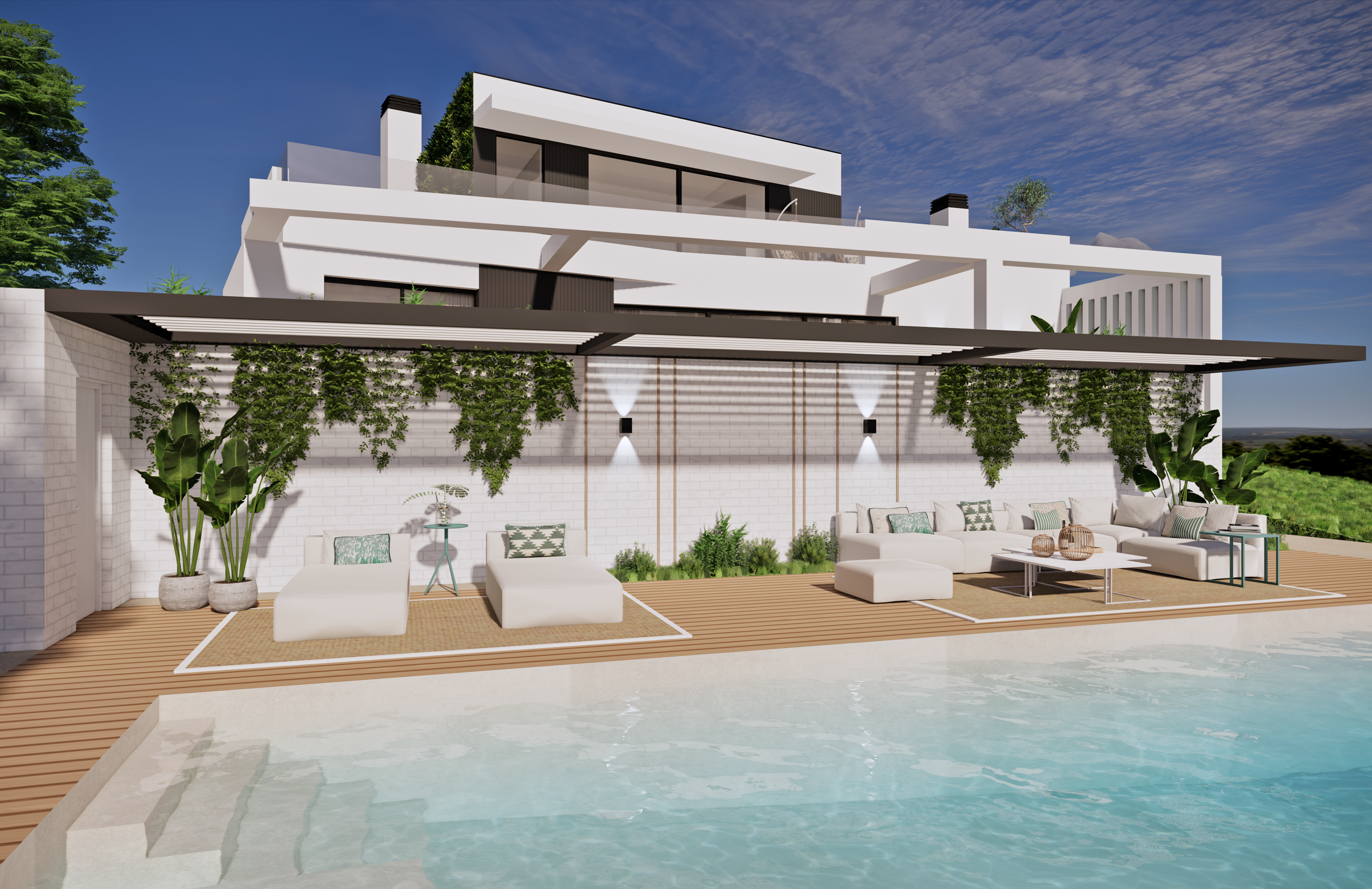 Exterior view of House or chalet for sale in Alhaurín de la Torre  with Air Conditioner, Heating and Private garden