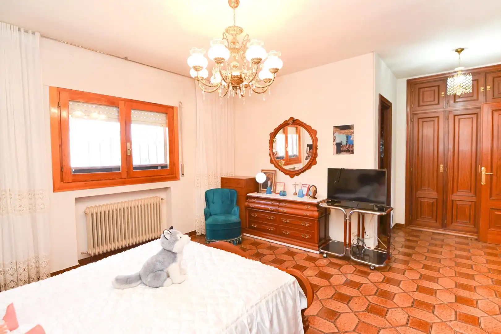 Bedroom of Houses for sale in El Escorial  with Heating, Private garden and Terrace