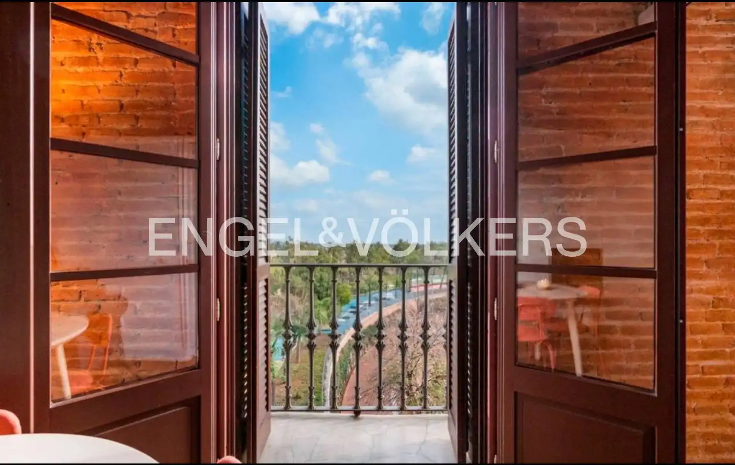 Balcony of Flat for sale in Barcelona  with Air Conditioner, Heating and Balcony