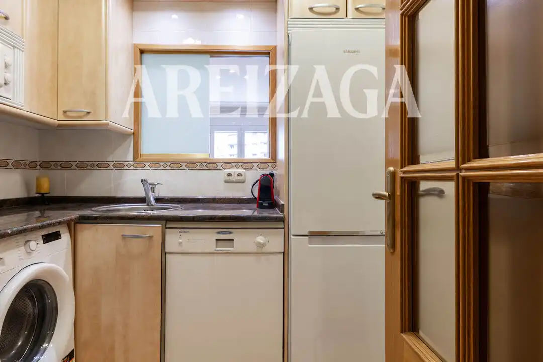 Küche von Wohnung zum Verkauf in Donostia - San Sebastián  mit Heizung und Balkon