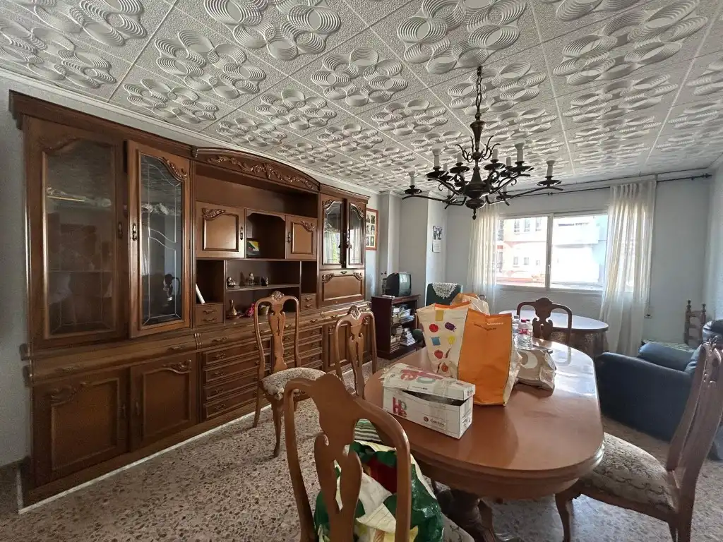 Dining room of Flat for sale in Carcaixent  with Terrace and Balcony