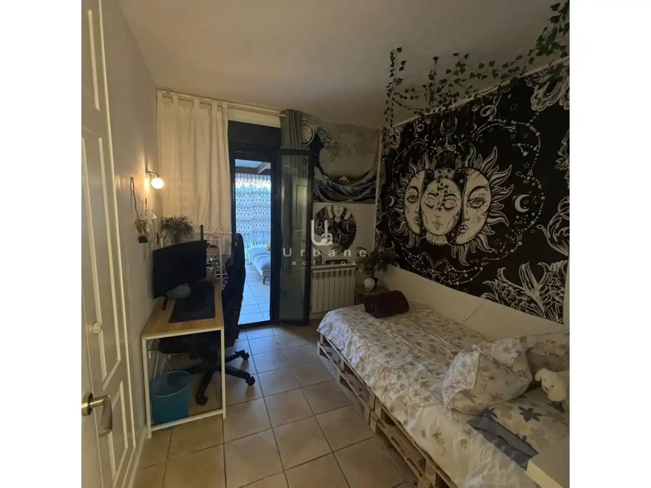 Schlafzimmer von Wohnung zum Verkauf in Murcia mit Klimaanlage, Heizung und Privatgarten