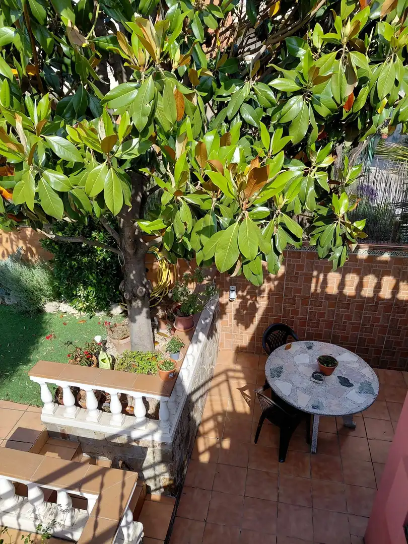 Terrassa de Casa adosada en venda en Parets del Vallès amb Aire condicionat, Calefacció i Piscina