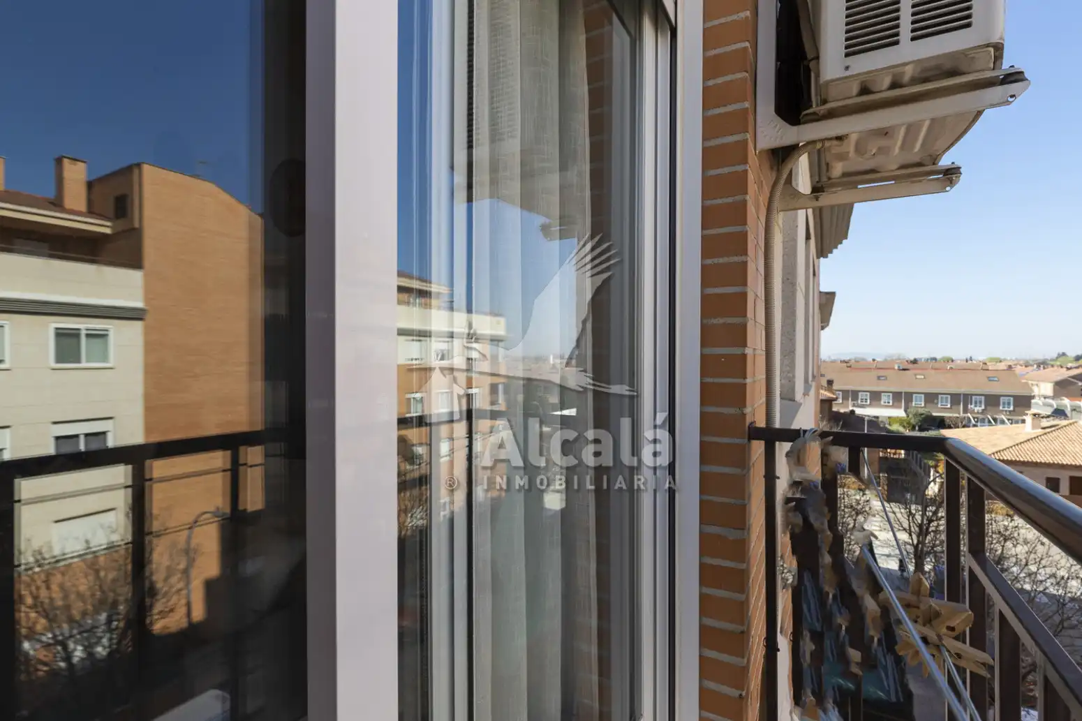 Balcony of Flat for sale in Azuqueca de Henares  with Air Conditioner and Heating