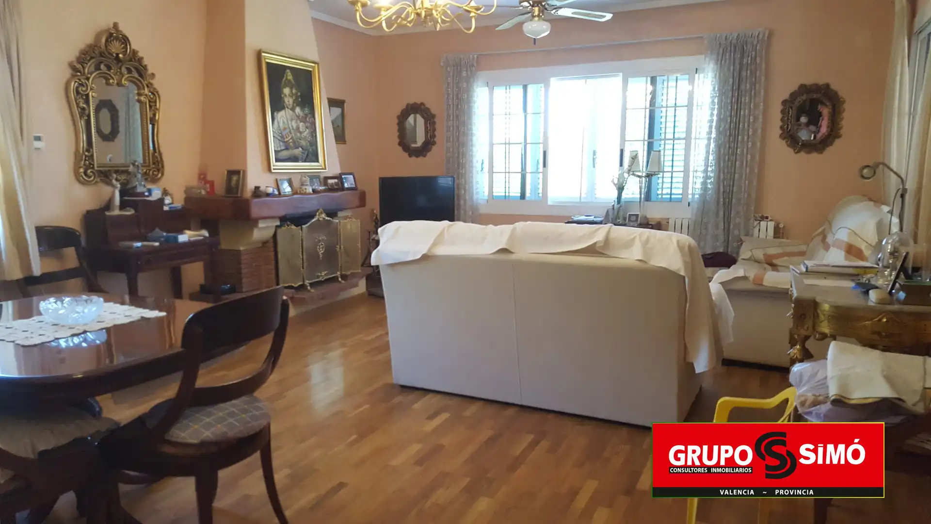 Sala de estar de Casa o chalet en venta en Picassent con Aire acondicionado, Calefacción y Jardín privado