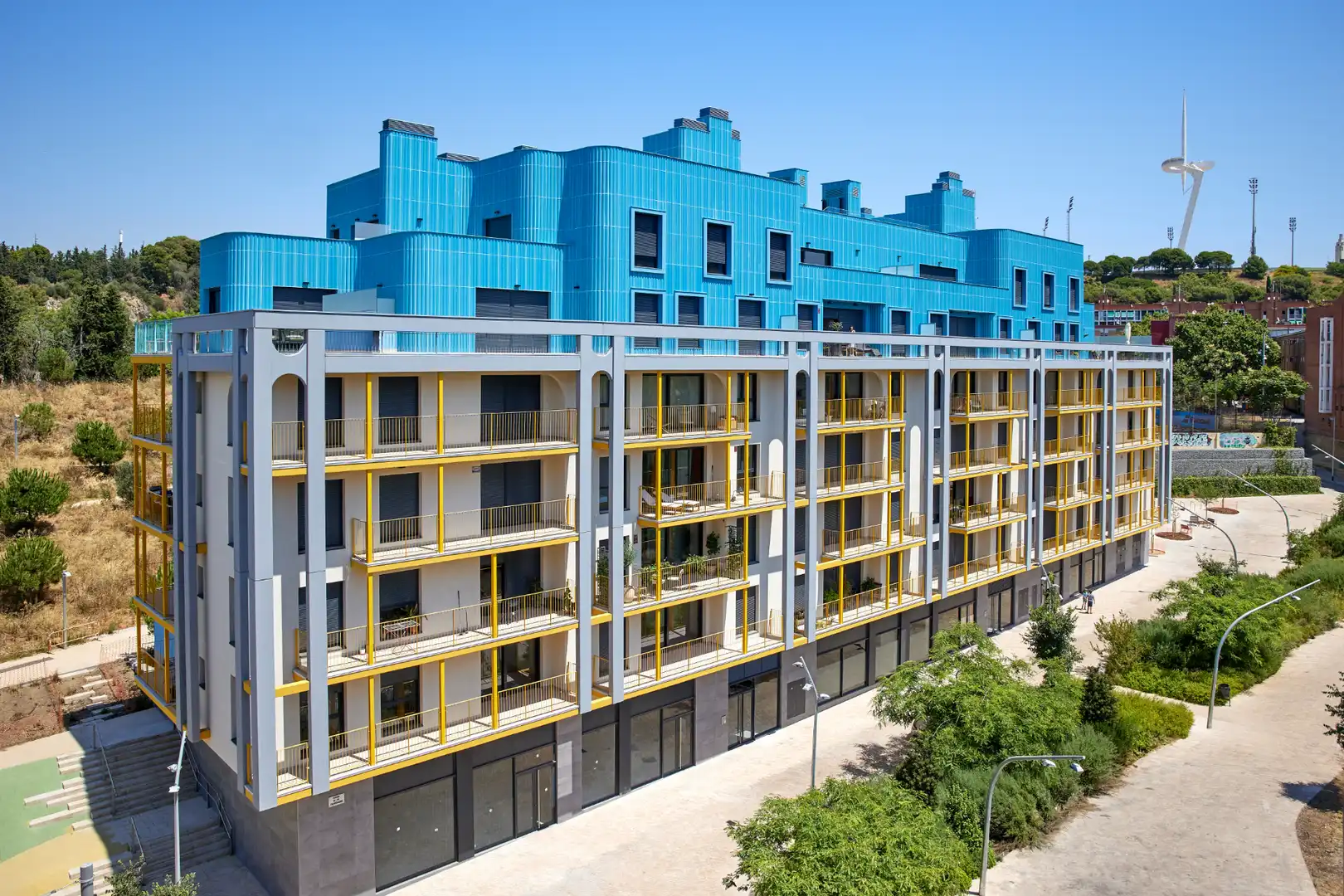 Piso de obra nueva con terraza en venta en Carrer dels Ferrocarrils Catalans 12, imagen 10