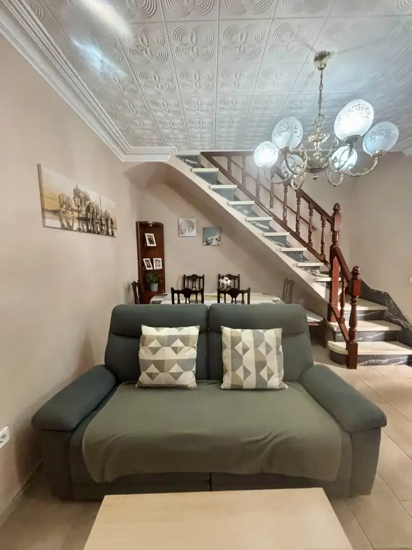 Sala de estar de Casa o chalet en venta en Alcúdia con Amueblado, Horno y Lavadora