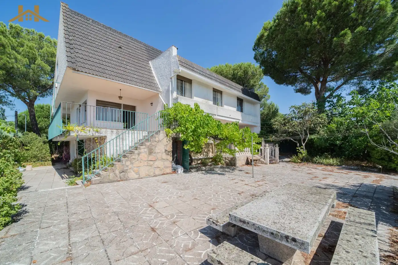 Vista exterior de Casa o chalet en venta en Valdemorillo con Calefacción, Jardín privado y Terraza
