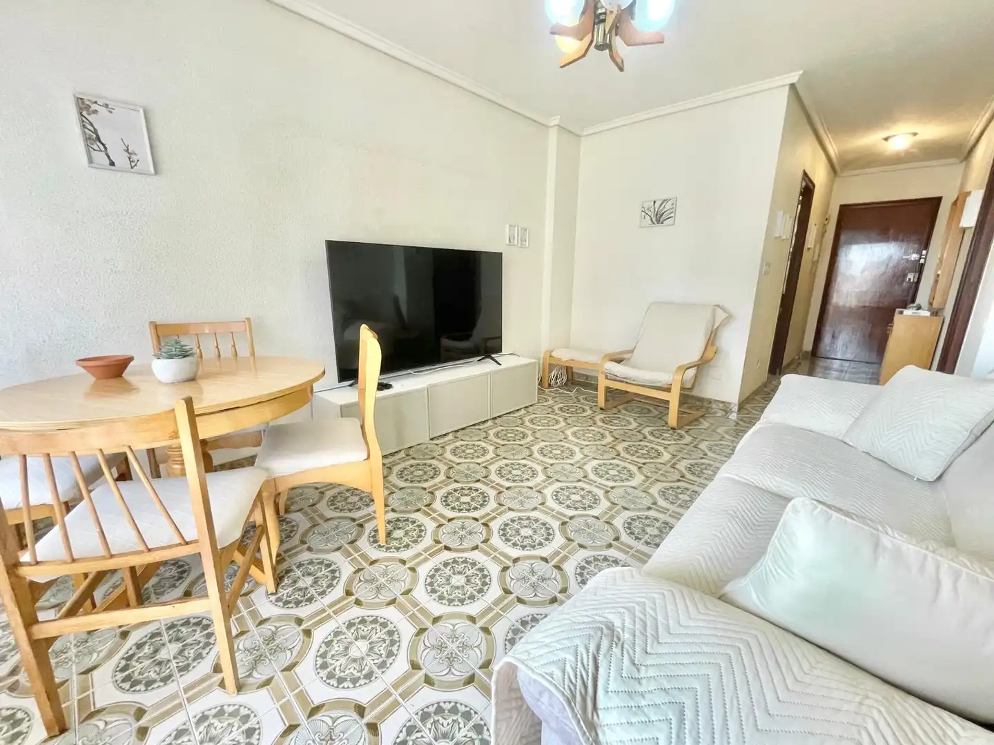 Living room of Apartments for rent in Torrevieja  with Air Conditioner, Heating and Terrace