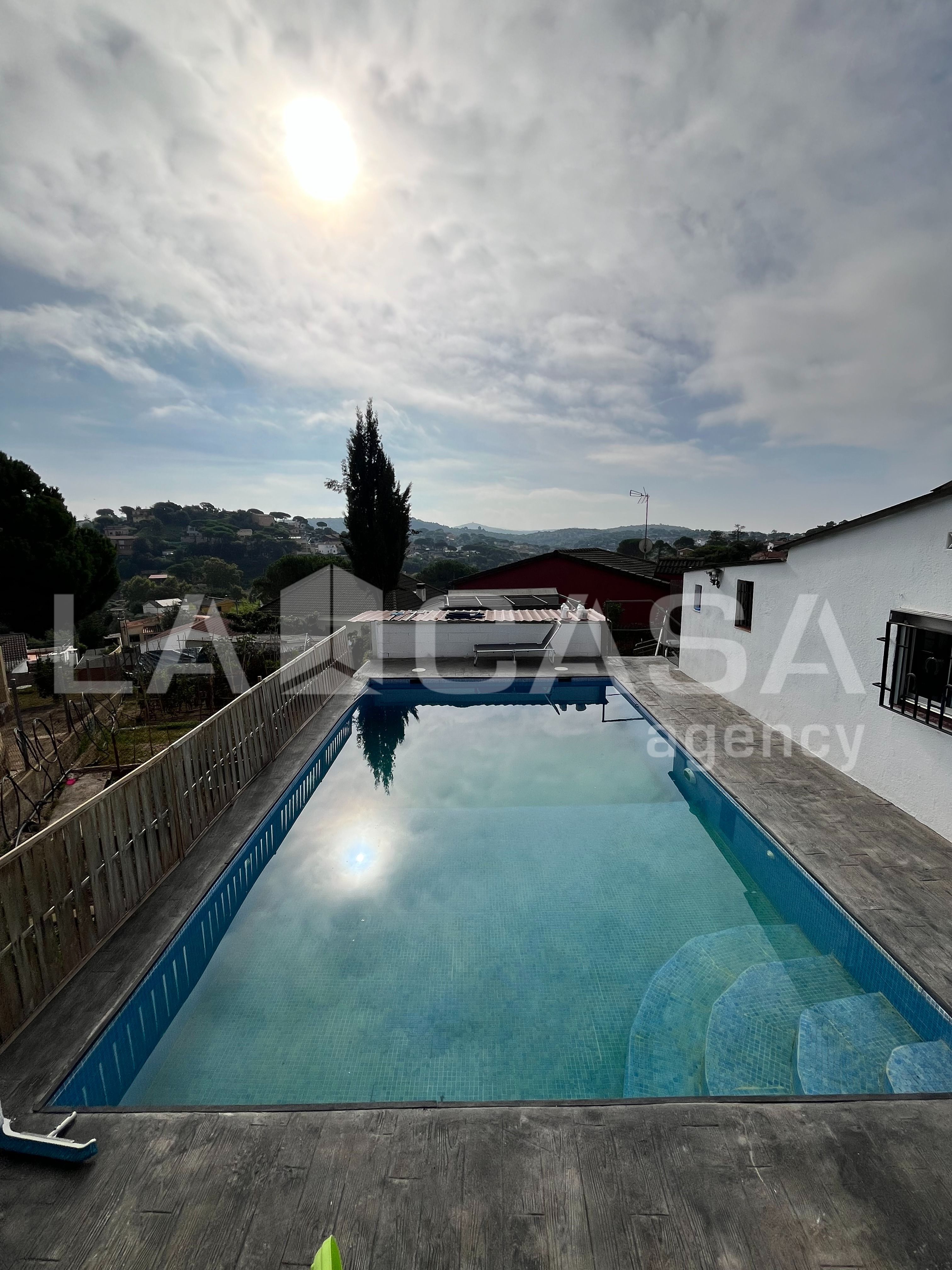 Piscina de Casa o xalet en venda en Maçanet de la Selva amb Calefacció, Terrassa i Piscina