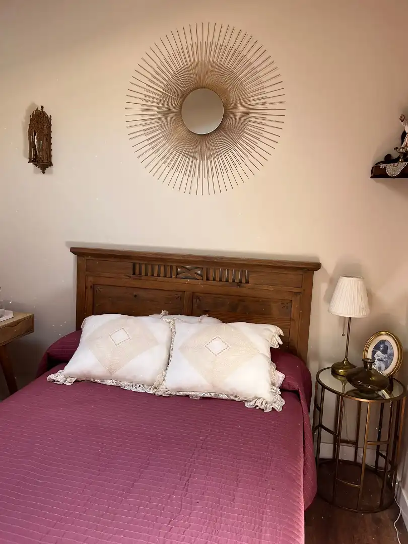 Schlafzimmer von Einfamilien-Reihenhaus zum Verkauf in Piedrahíta mit Heizung, Möbliert und Ofen