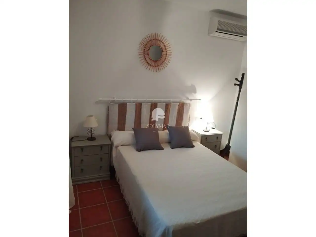 Habitación de Finca rústica de alquiler en Vélez-Málaga con Aire acondicionado, Jardín privado y Terraza