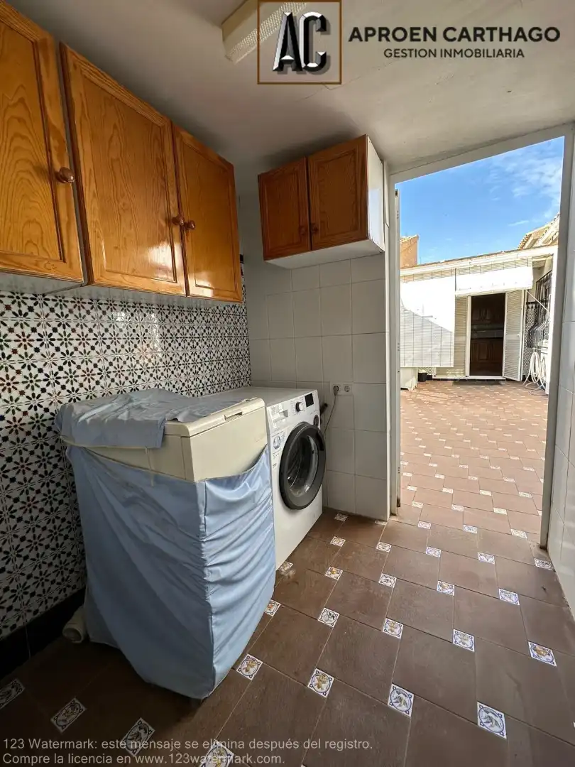 Cocina de Casa o chalet en venta en Cartagena con Aire acondicionado, Calefacción y Jardín privado