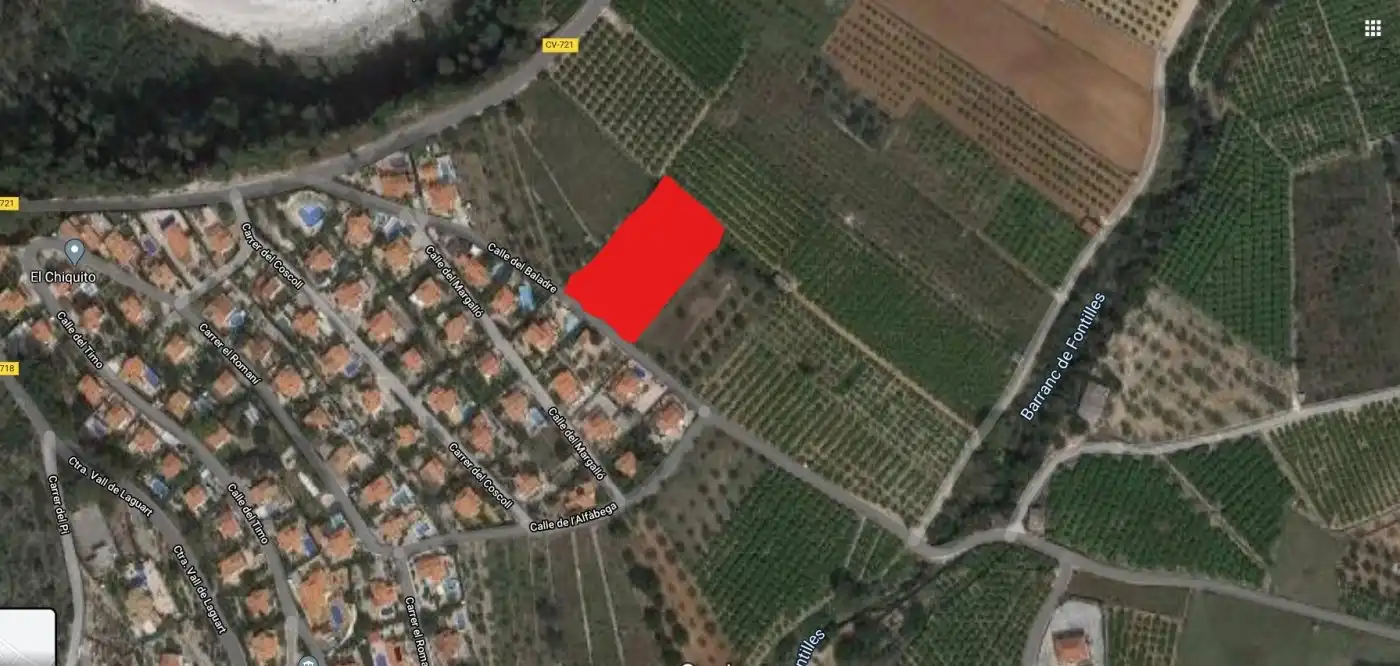 Rural land for sale in Polígono Fontille