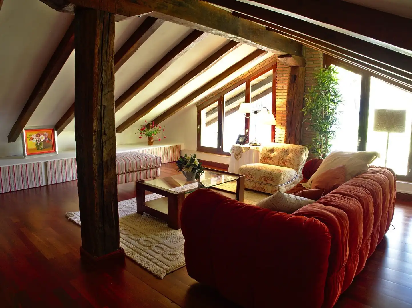 Sala d'estar de Casa o xalet en venda en Orozko amb Terrassa i Moblat