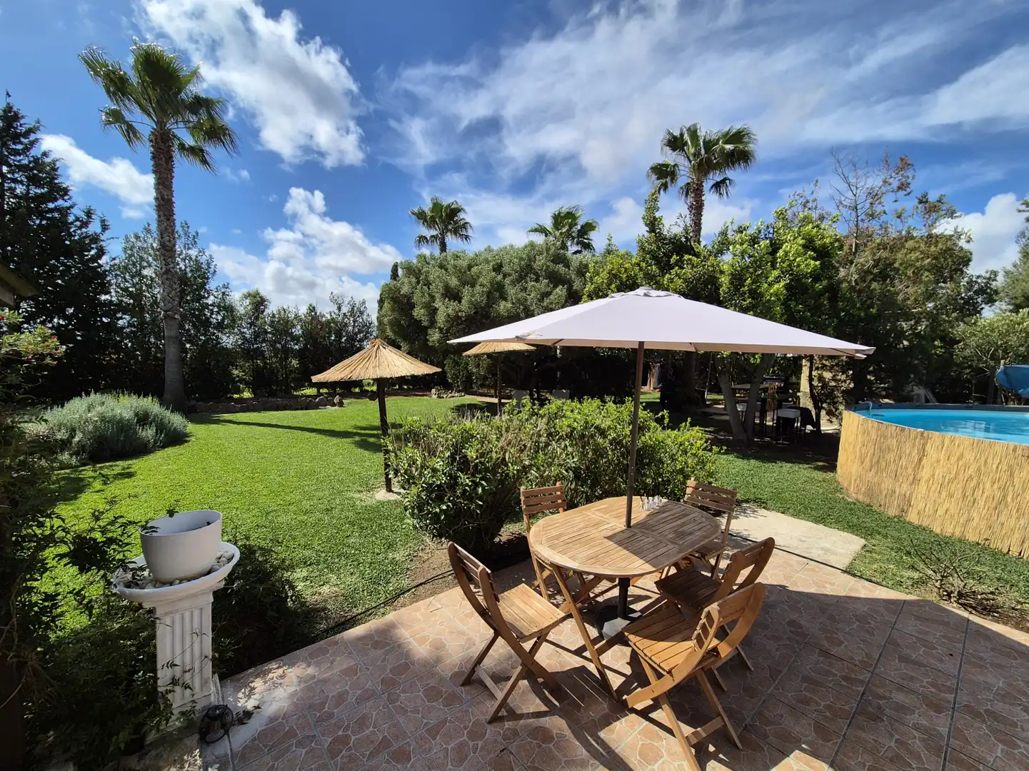 Jardín de Casa o chalet de alquiler en Sa Pobla con Calefacción, Jardín privado y Terraza