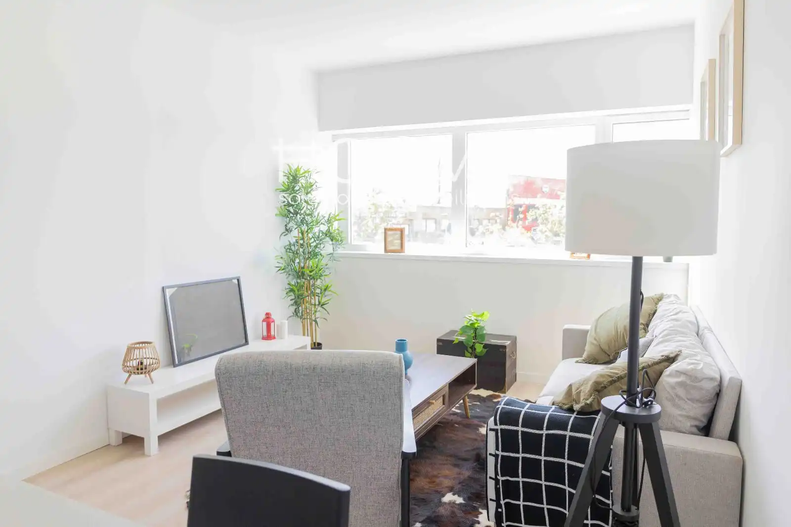 Sala de estar de Piso en venta en San Sebastián de los Reyes con Aire acondicionado, Parquet y Amueblado