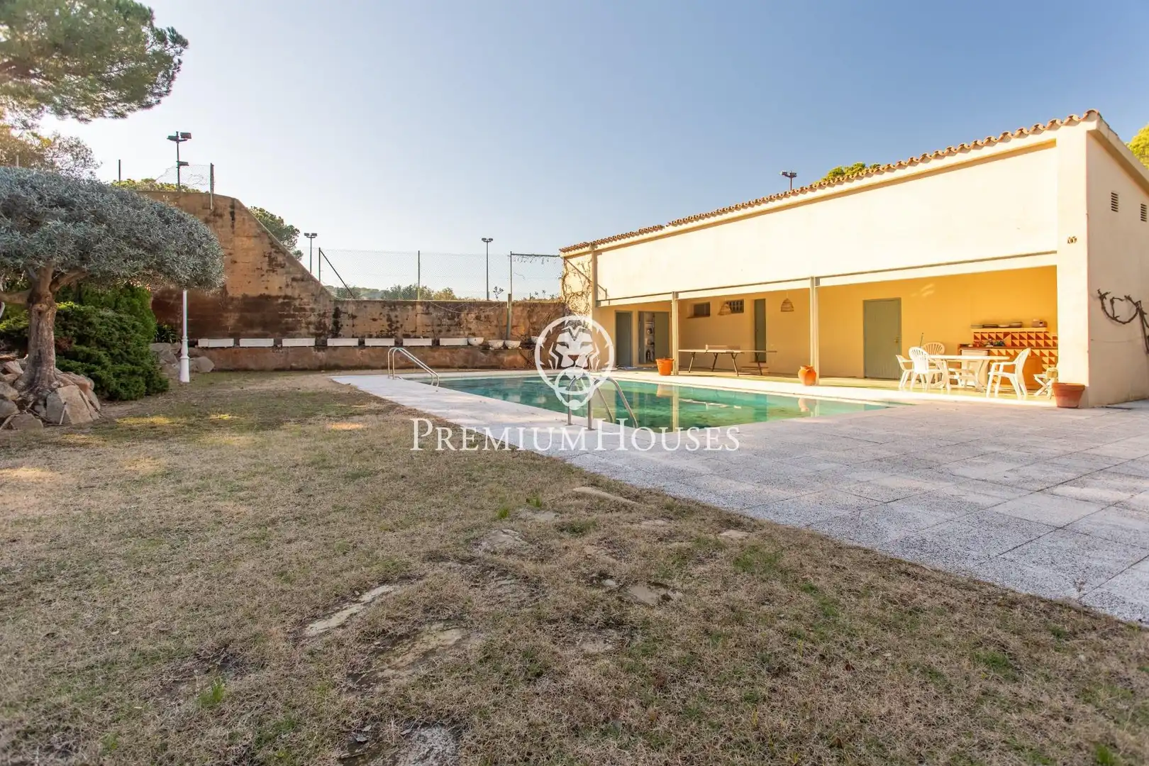 Swimming pool of Houses for sale in Cabrera de Mar  with Heating, Terrace and Storage room