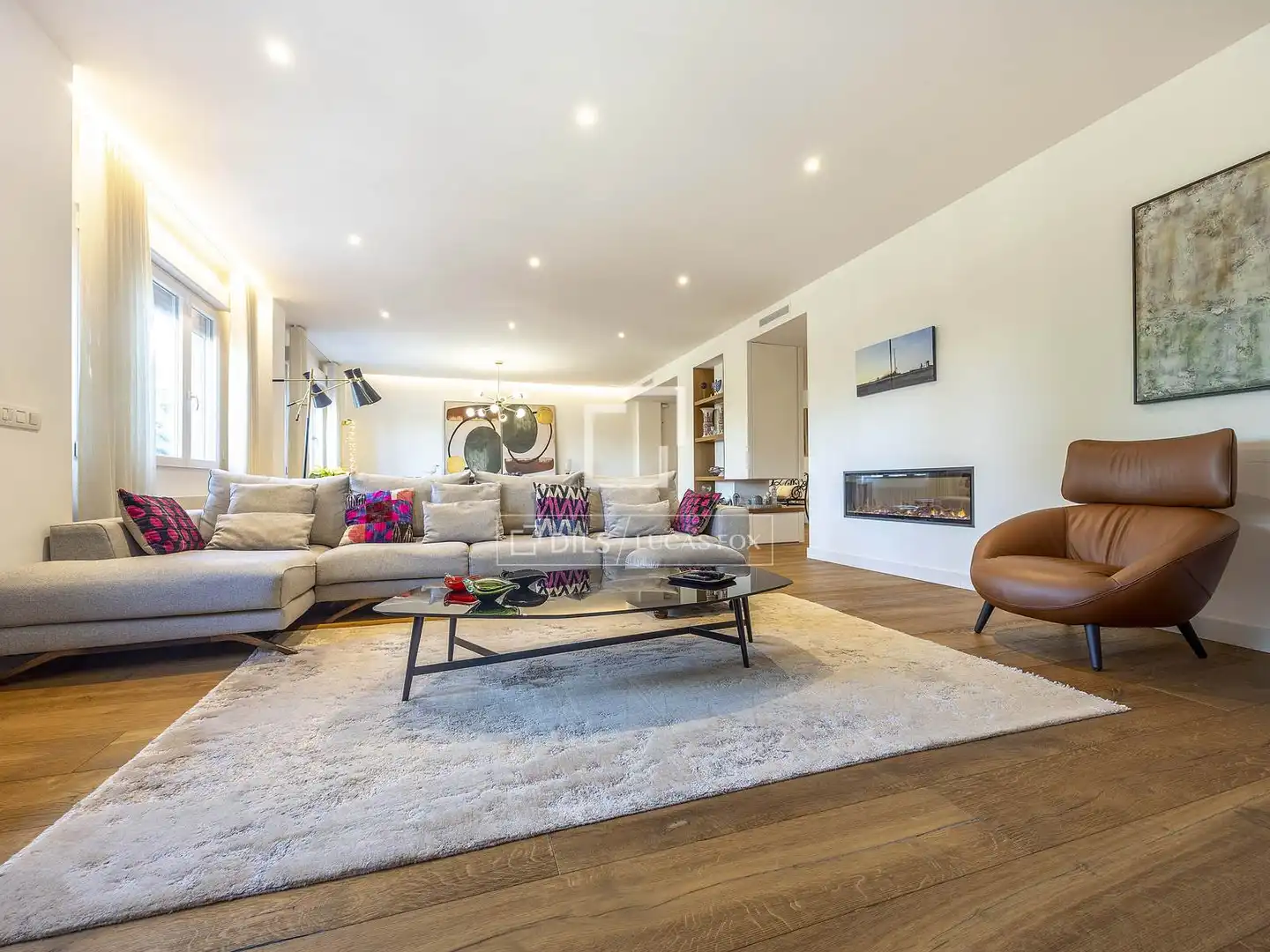 Sala de estar de Piso en venta en Valencia con Aire acondicionado, Calefacción y Parquet