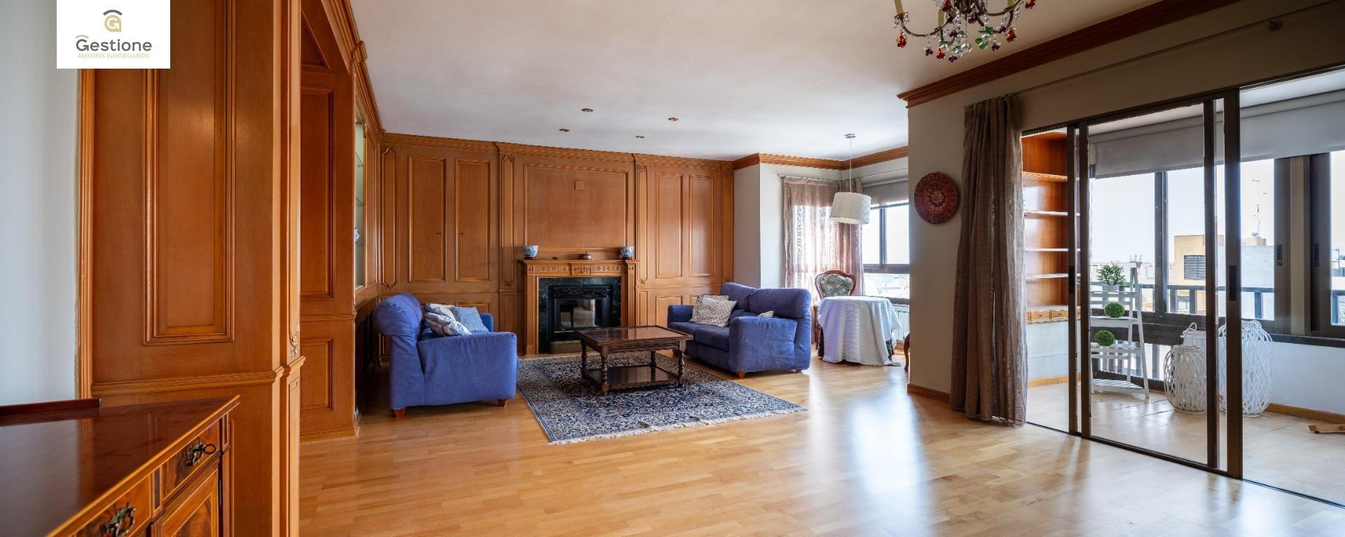 Living room of Flat for sale in Burriana / Borriana  with Heating, Terrace and Storage room