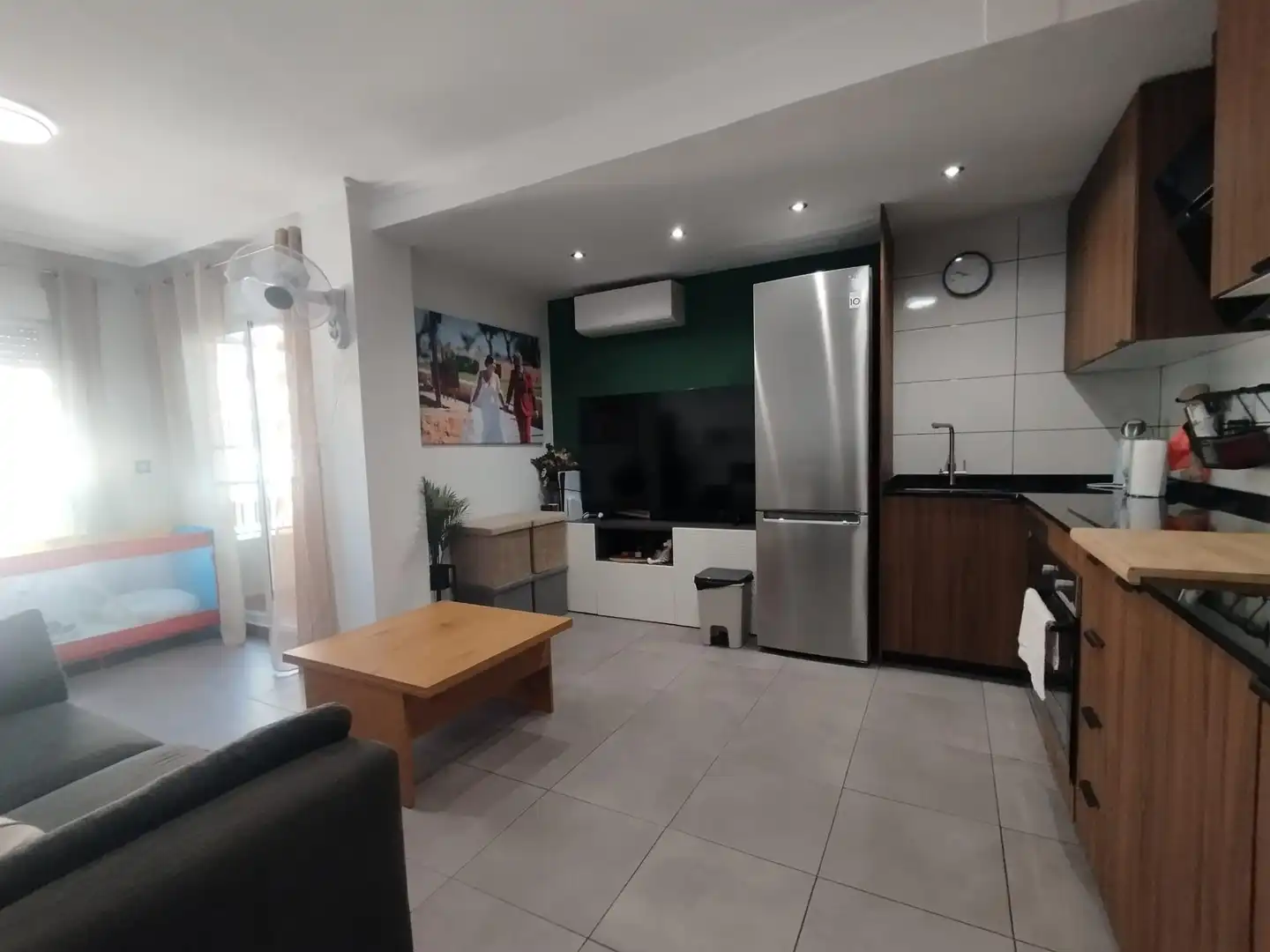 Sala de estar de Apartamento en venta en Guardamar del Segura con Aire acondicionado, Calefacción y Terraza