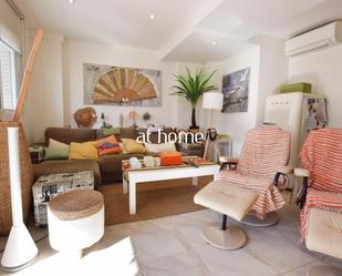 Living room of Duplex to rent in Puçol  with Air Conditioner, Terrace and Balcony