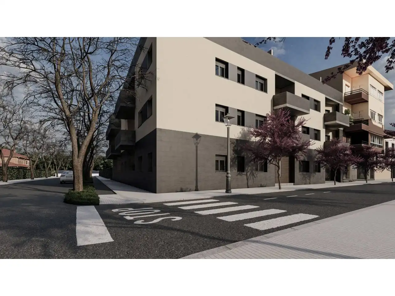Vista exterior de Piso en venta en Sant Julià de Vilatorta con Calefacción y Terraza