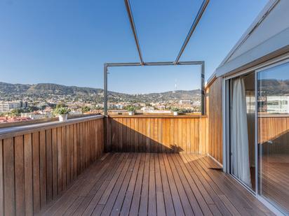 Terrace of Attic for sale in  Barcelona Capital  with Air Conditioner, Heating and Parquet flooring