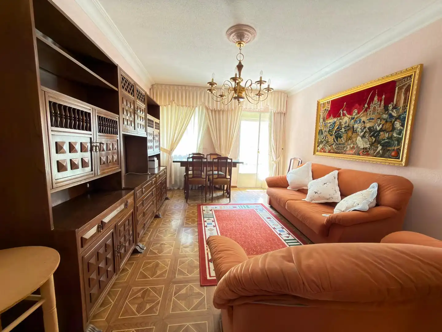 Living room of Flat for sale in Madrid  with Terrace