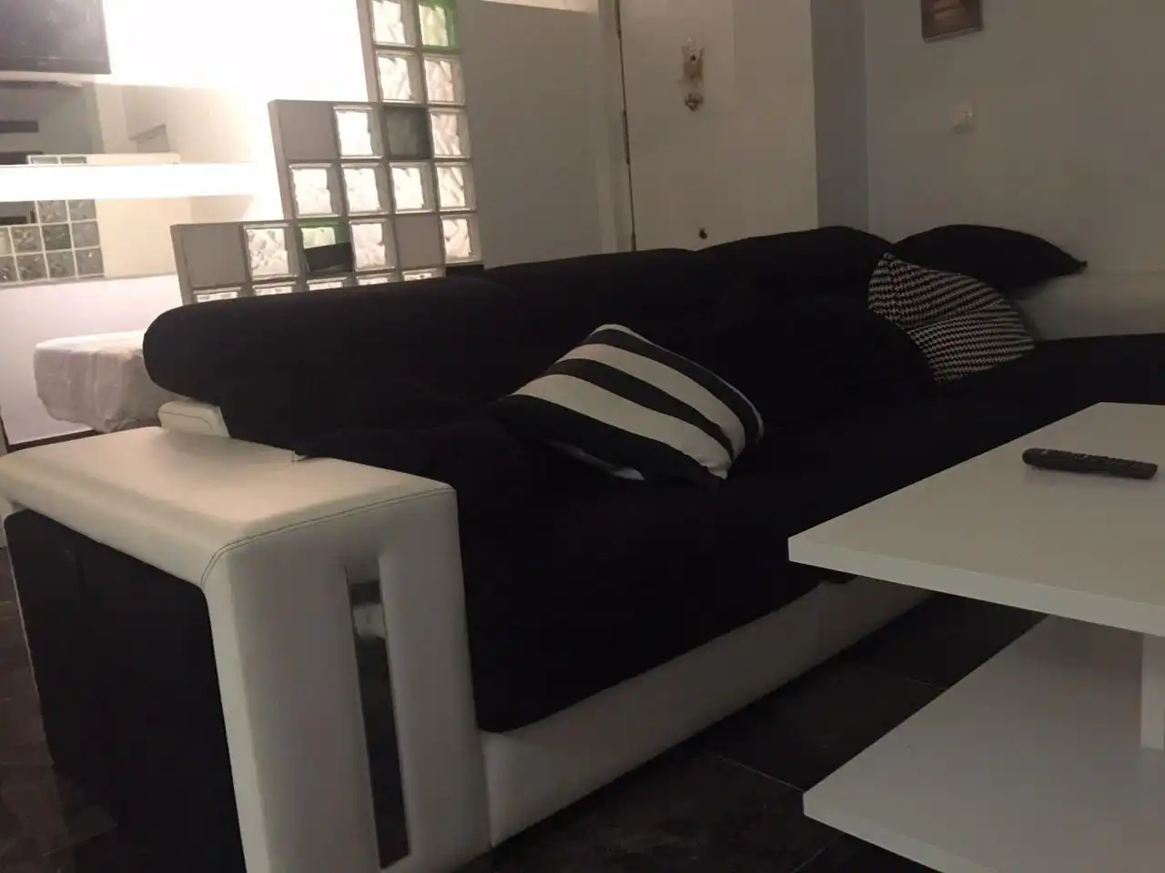 Sala d'estar de Loft de lloguer en Sevilla amb Aire condicionat, Moblat i Internet