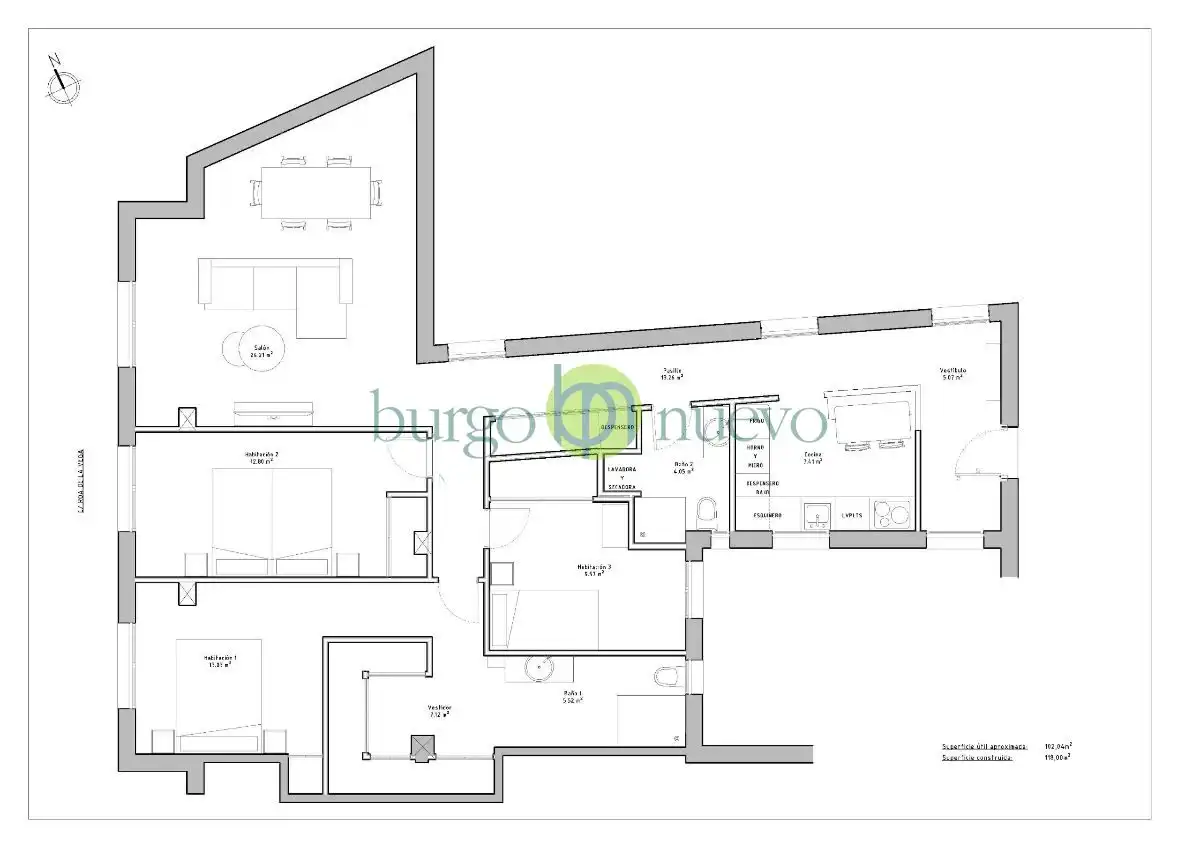 Flat with lift for sale in Calle Roa de la Vega 3, imagen 30