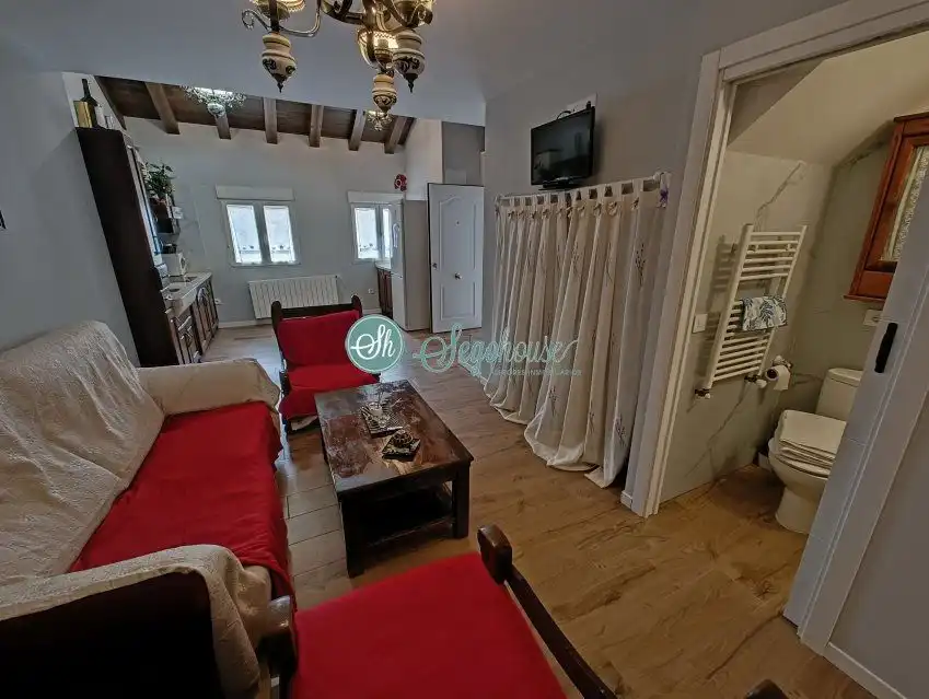 Sala de estar de Casa o chalet de alquiler en Segovia con Calefacción y Amueblado