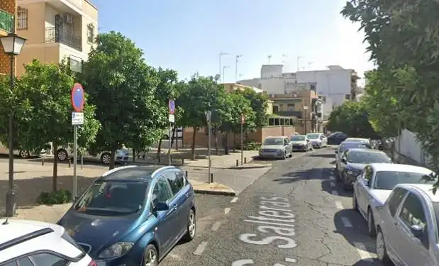 Vista exterior de Casa adosada en venda en Sevilla