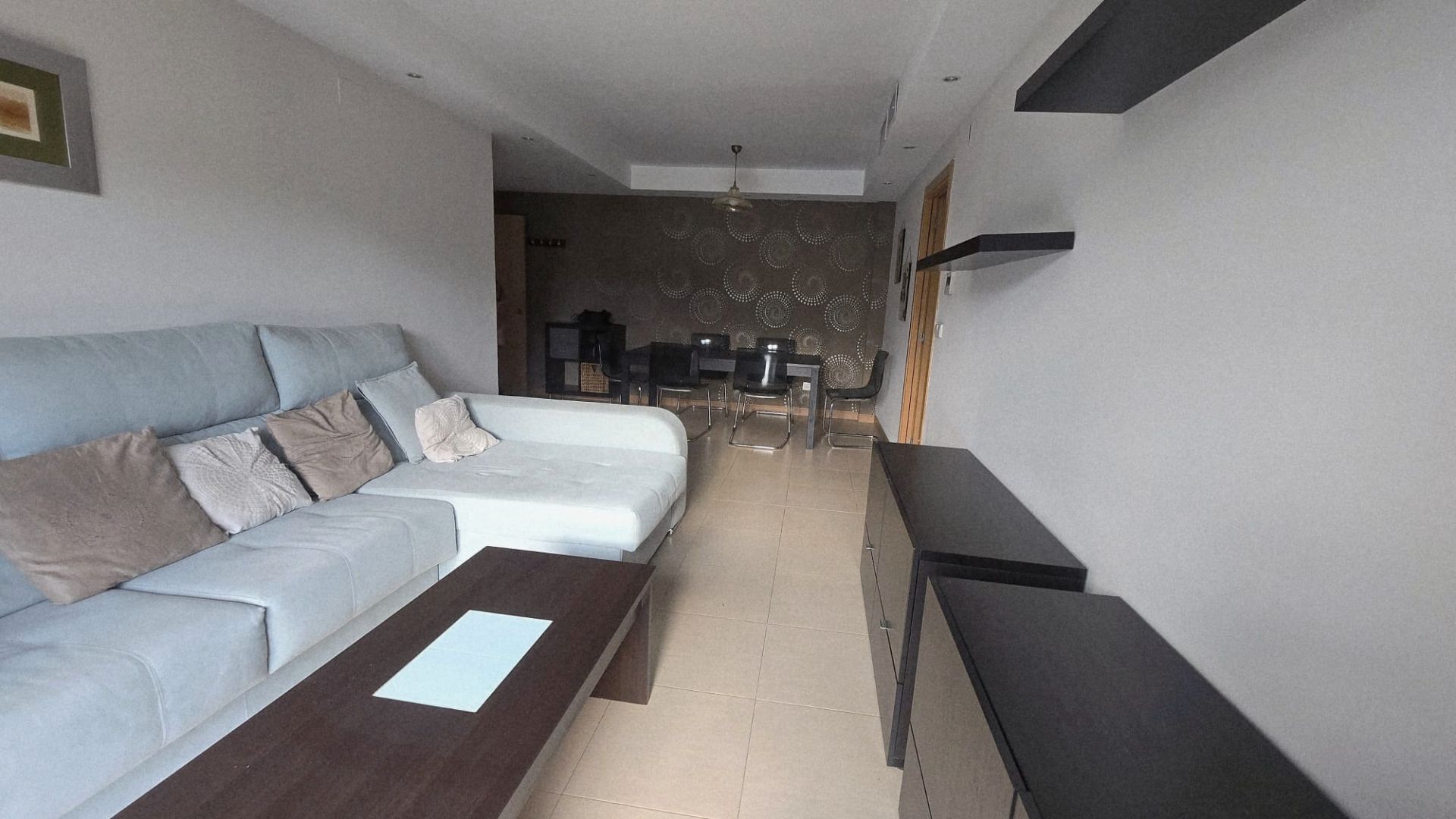Living room of Flat to rent in Málaga Capital  with Storage room, Swimming Pool and Furnished