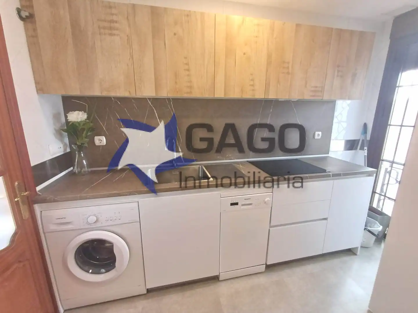 Cocina de Ático de alquiler en Córdoba con Aire acondicionado, Calefacción y Terraza
