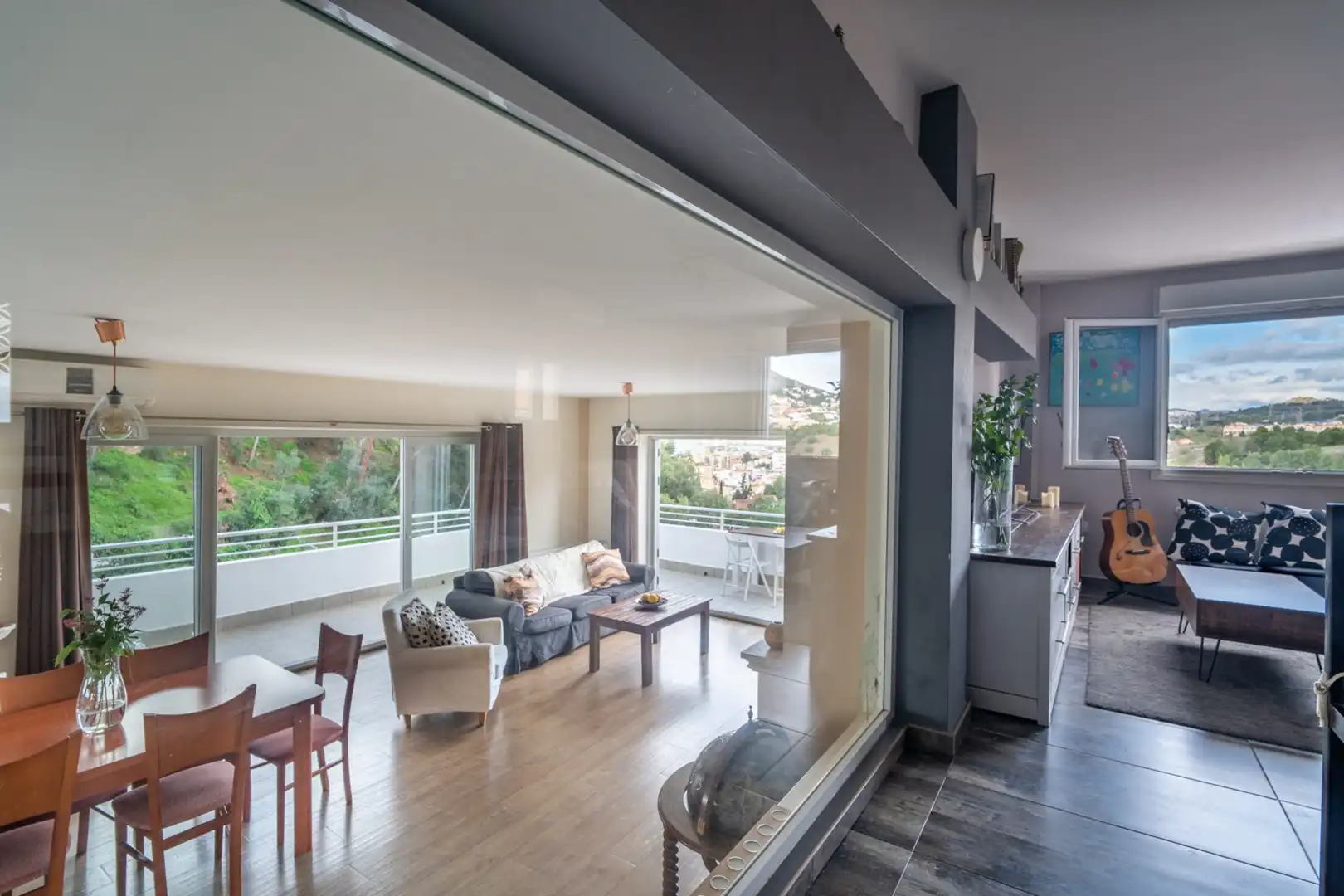 Living room of Houses for sale in Málaga  with Air Conditioner, Heating and Private garden