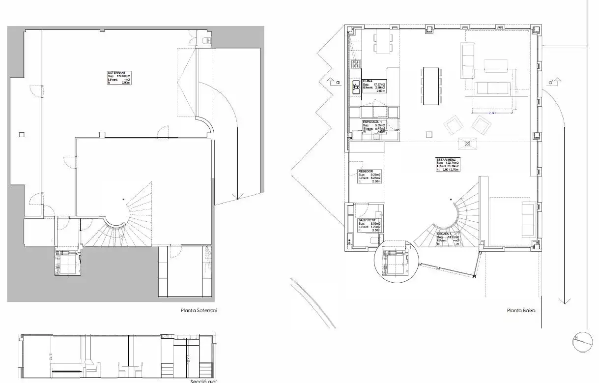 Casa o chalet en venta en Esplugues de Llobregat con Aire acondicionado, Calefacción y Terraza
