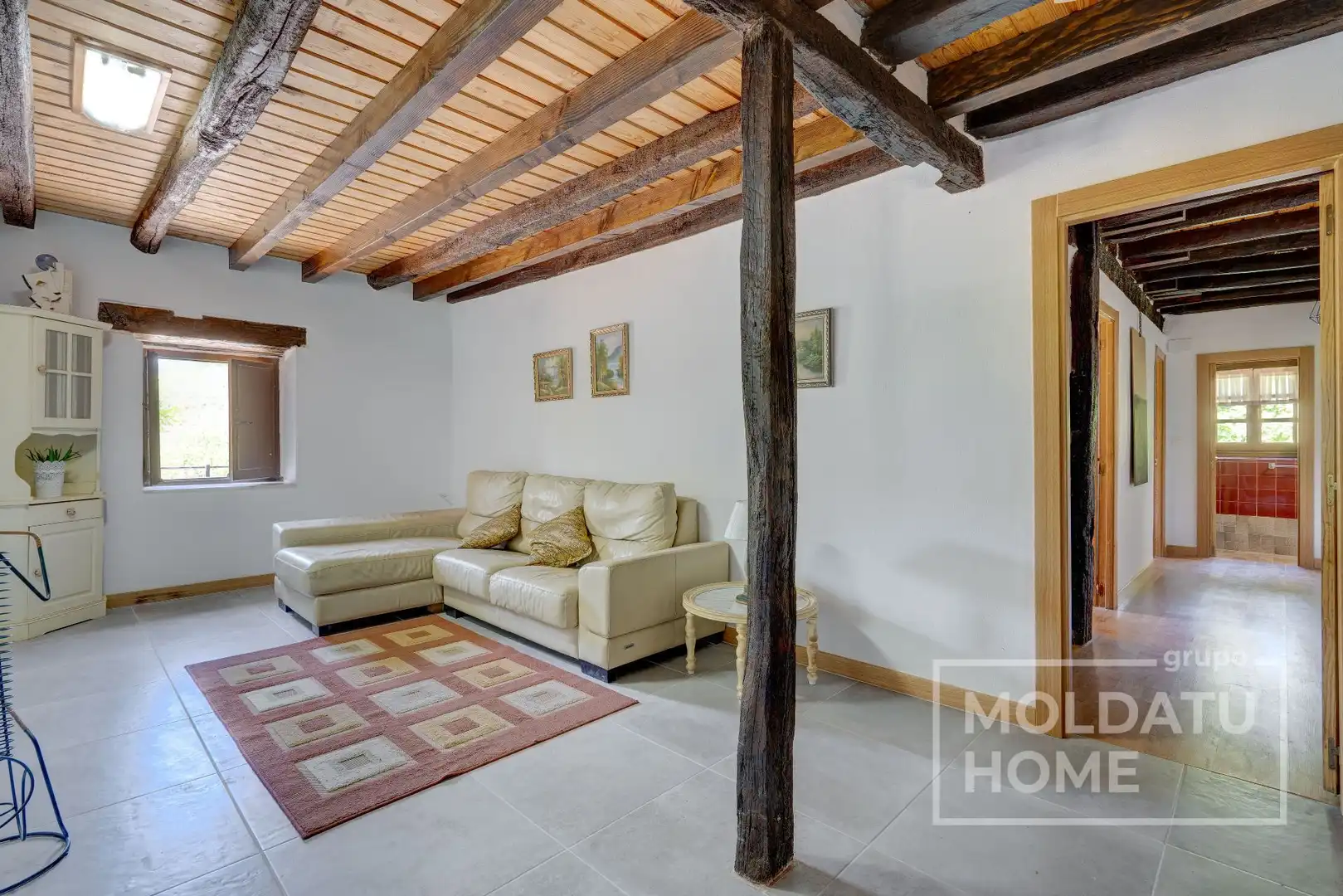 Sala de estar de Casa o chalet en venta en Mendaro con Calefacción, Jardín privado y Terraza